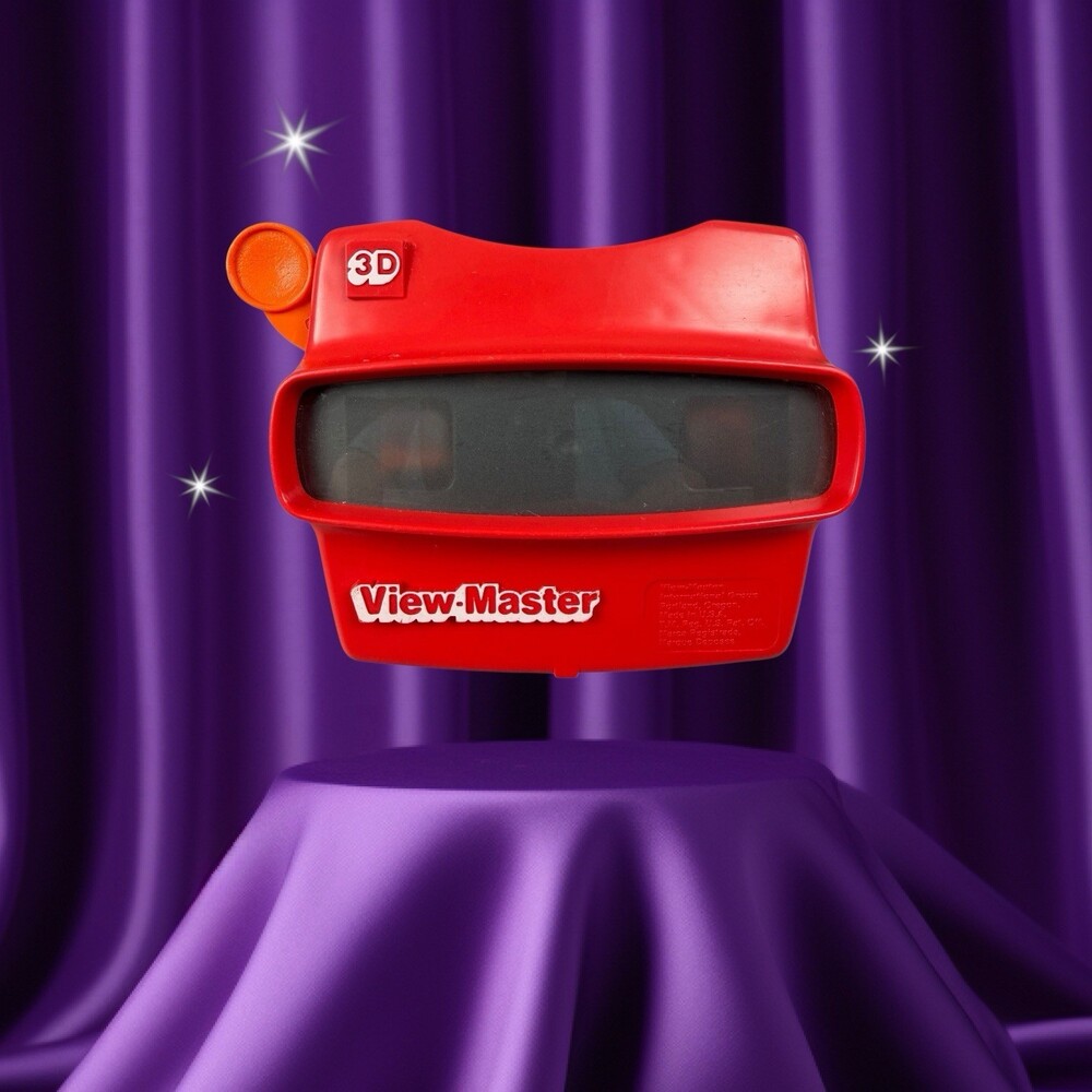 View-Master 3D Viewer Red VTG Made in USA